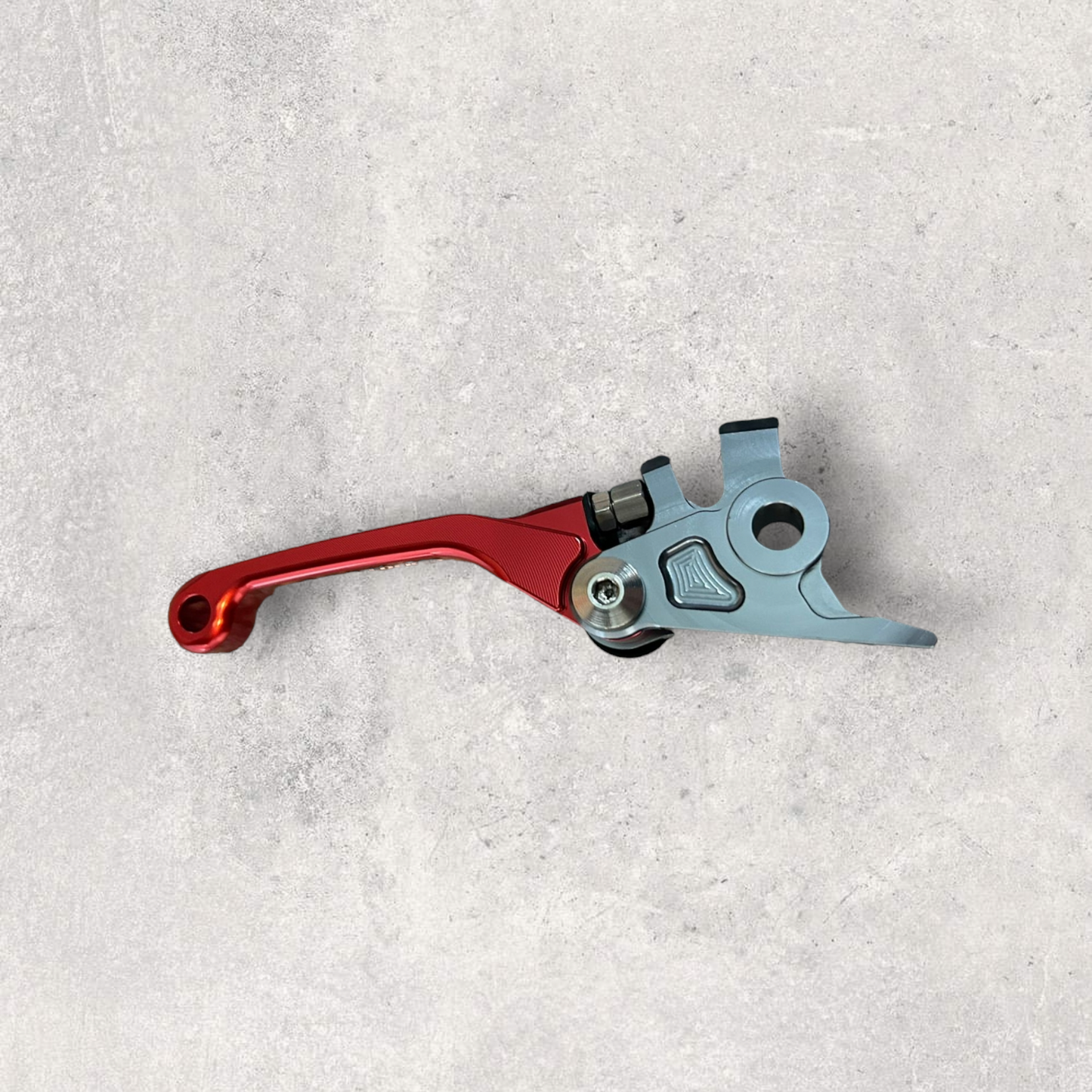 Brake and clutch lever.