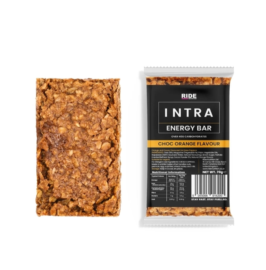 Intra Energy Bar-Choc Orange
