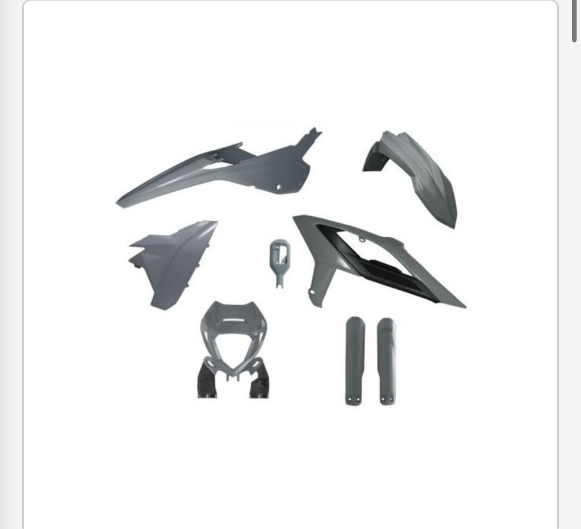BETA PLASTIC KIT/6 2023-24 RR125-480, RTECH R