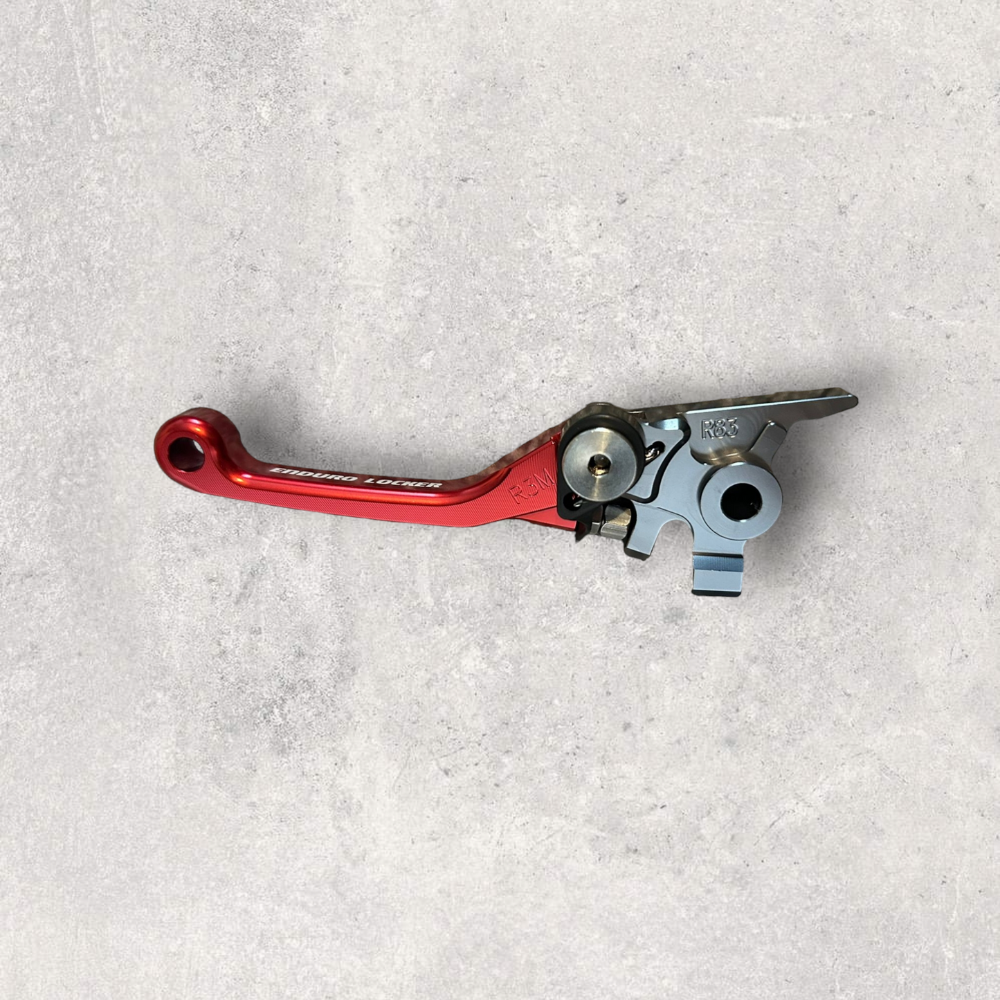 Brake and clutch lever.