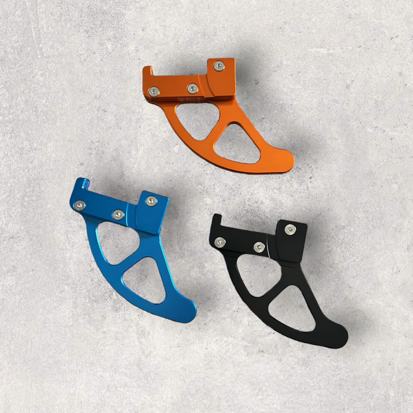 Rear brake disk guard.