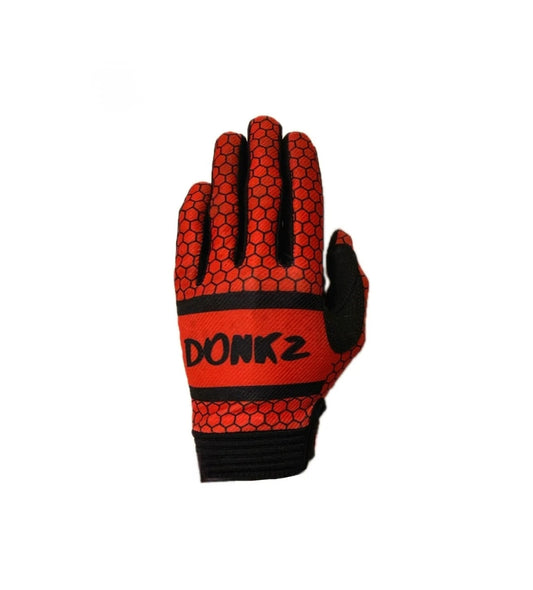 Donkz Racing Fast Red Gloves.