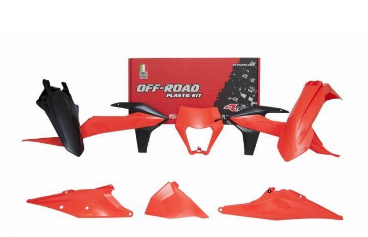 PLASTIC KIT/6 2020-23 EXC/EXC-F OEM GREY, RTECH